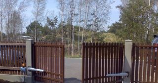 Купить распашные ворота из штакетника Балашиха, цена от 2790 руб.
