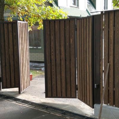 Купите и Закажите Ворота Гармошка: Лучшая Цена от 48052 руб, Установка под Ключ и Доставка в Балашихе и по Области