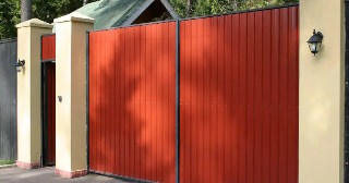 Купить ворота из профнастила Балашиха, цена от 4158 руб.